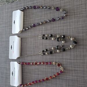 LIZ CLAIBORNE WOMEN'S FASHION JEWELRY BUNDLE OF 3 NECKLACES